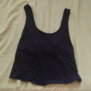 UO Pins and Needles Bow Back Detail Crop Top